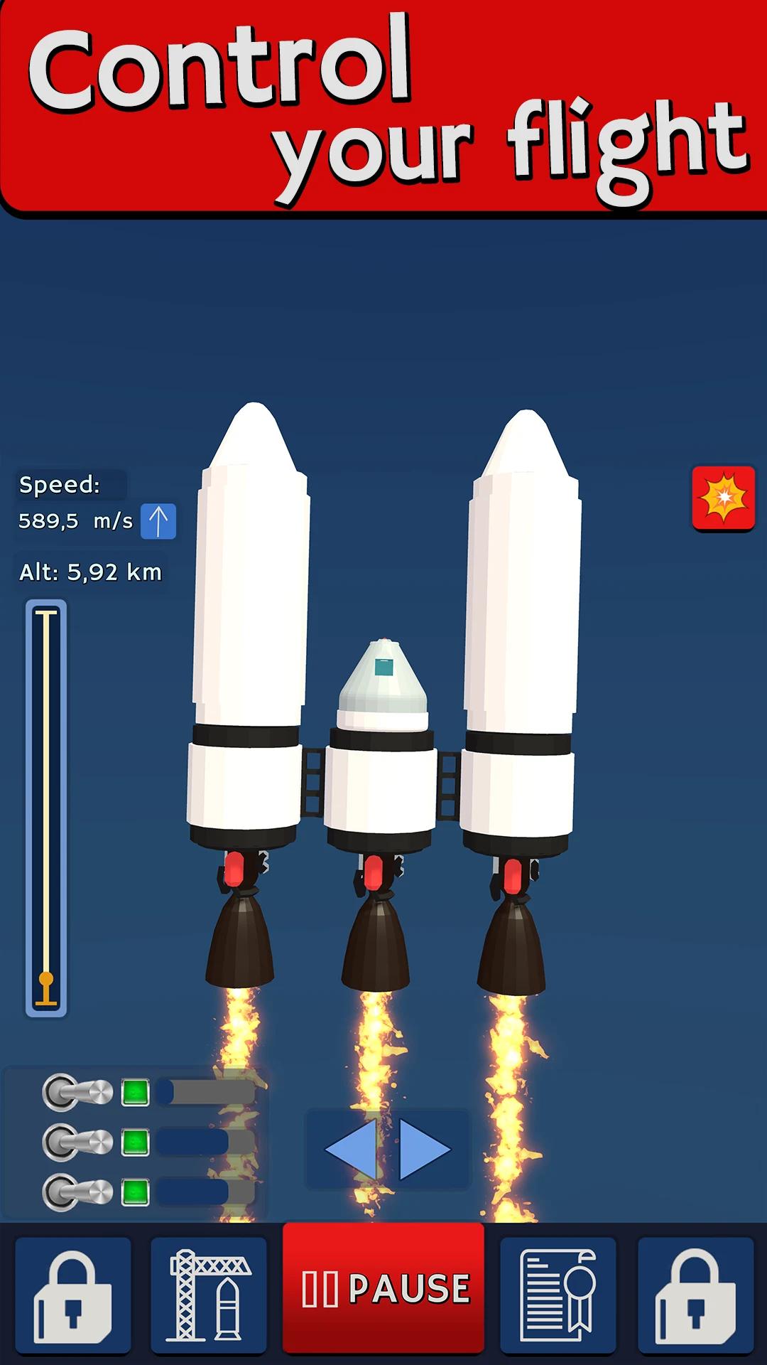 SpaceY: Space flight simulator screenshot